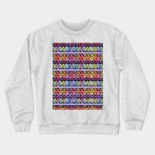 The Colorful stripes. Crewneck Sweatshirt